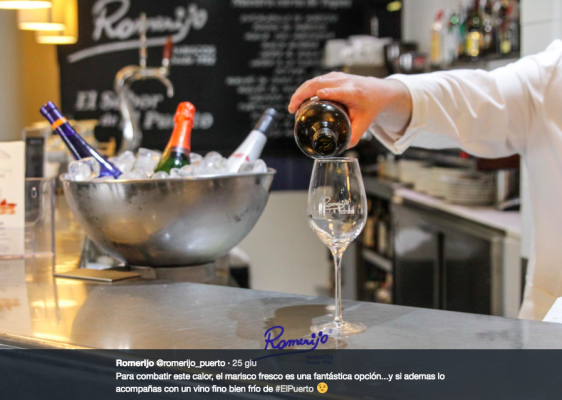 7. Un "semplice" cestello per il vino 