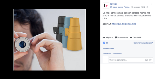 3. Mini cannocchiale per appassionati d'arte