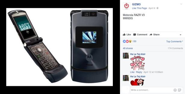 1. L’invidia che si provava quando un amico aveva un Razr