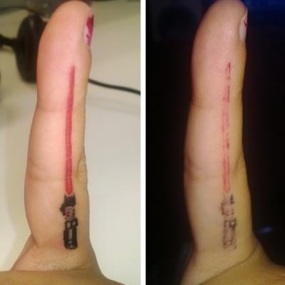 4. La spada laser si è spenta 