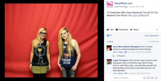 10. Avril Lavigne