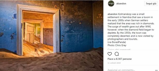 3. Kolmanskop, la città abbandonata
