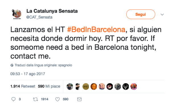 2. #BedInBarcelona