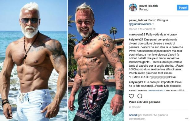1. Vichingo polacco vs Gianluca Vacchi