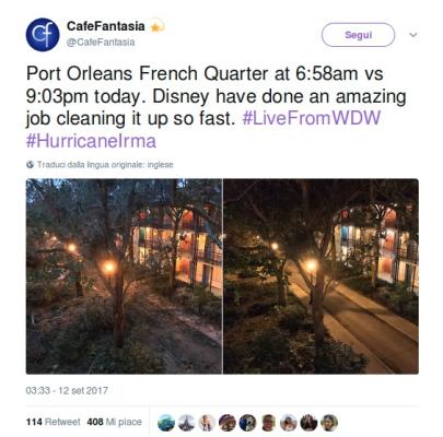 Prima e dopo. "Disney ha fatto un incredibile lavoro di pulizia, velocissimi!"