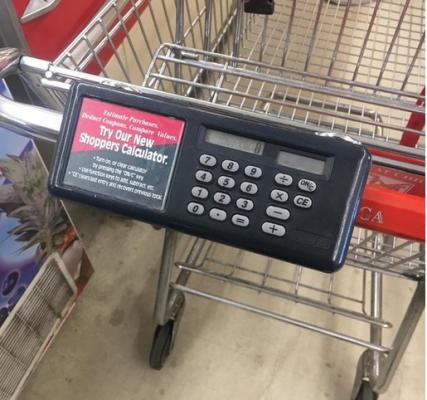 3. Calcolatrice integrata nel carrello 