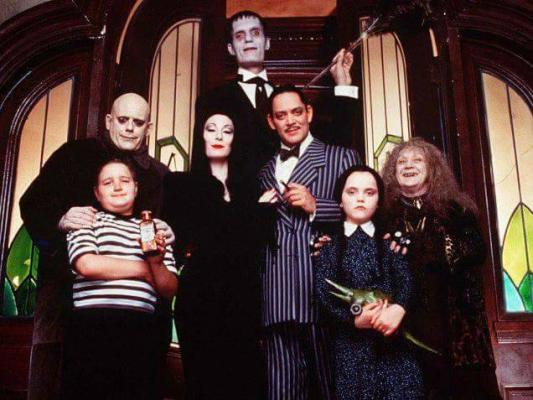 La famiglia Addams nel film del 1991