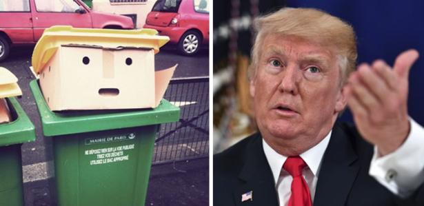 10. Uno scatolone / Donald Trump 