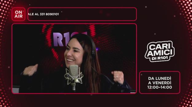 Federica Abbate ospite a R101
