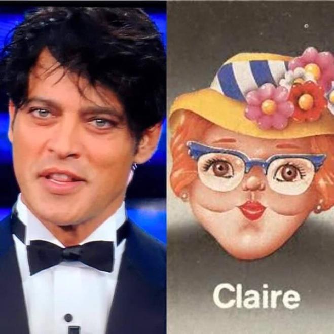 Gabriel Garko è Claire di "Indovina chi?"