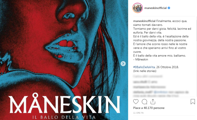 I Måneskin annunciano il titolo dell'album e un docu-film ...