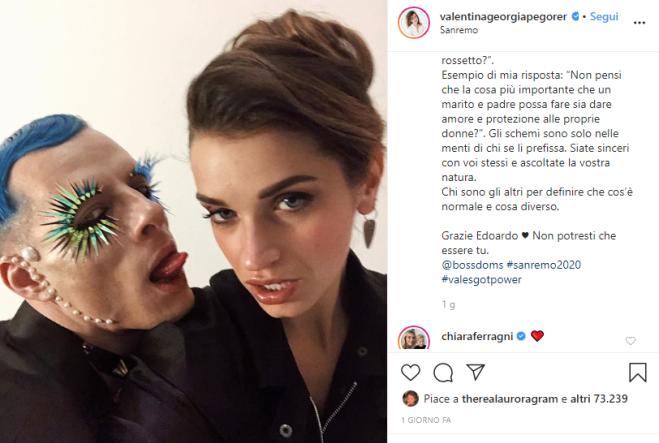 Bacio tra Boss Doms e Achille Lauro: la moglie del ...