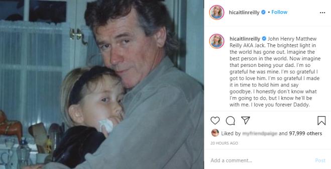 Addio a John Reilly, aveva interpretato il padre di Kelly ...