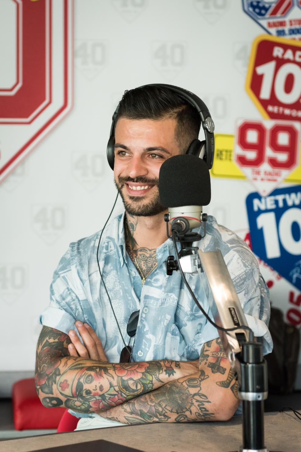 Entics torna a 105 Stars, le foto Foto 1 di 13 Radio 105