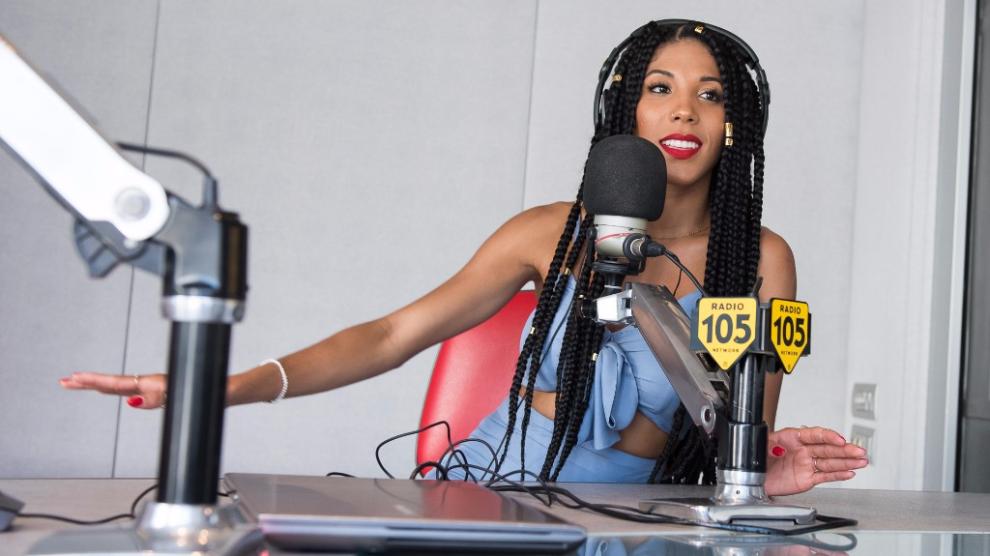 Jenn Morel a 105 Mi Casa guarda le foto dell'intervista! Foto 1 di 11 Radio 105