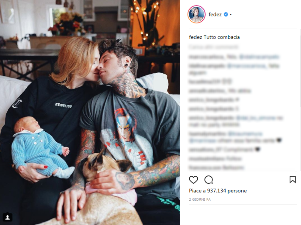 La prima settimana da papà di Fedez Foto 1 di 6 Radio 105 La prima settimana da papà di Fedez Foto 1 di 6 Radio 105