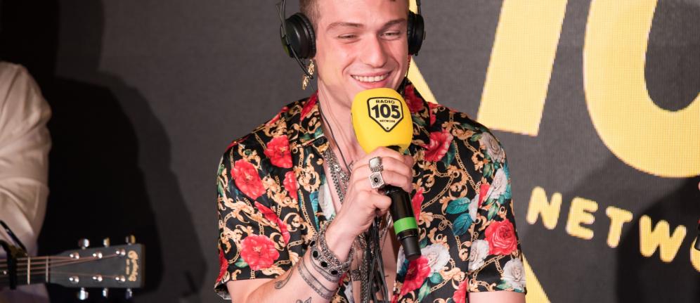 Irama a 105 Mi Casa: le foto dello showcase