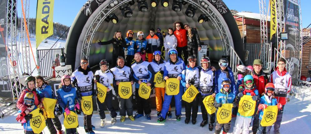 EA Sportour Winter Edition, le foto della tappa di Sestriere