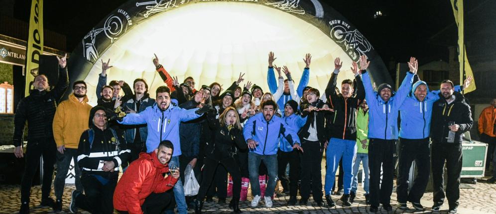 EA Sportour Winter Edition, le foto dell'ultima tappa di Courmayeur