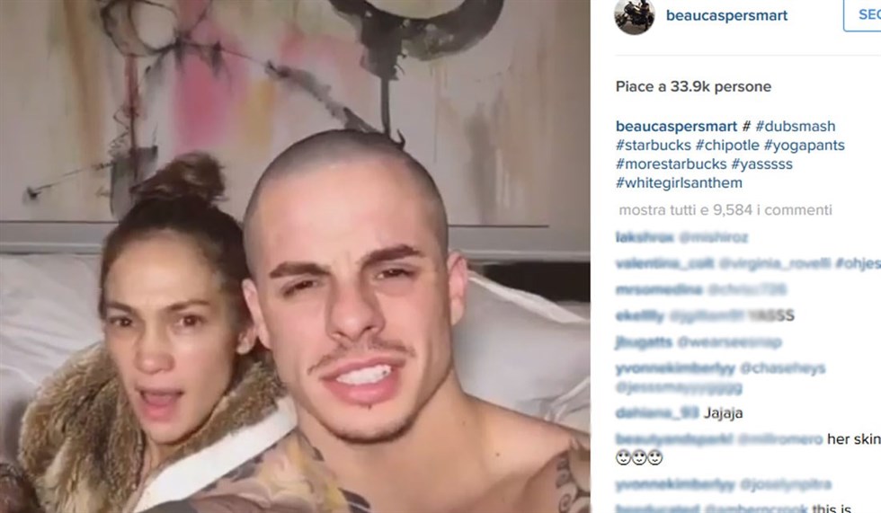 Jennifer Lopez senza trucco